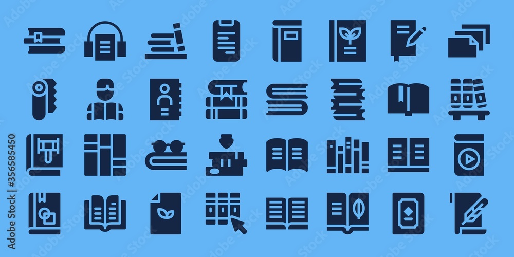 textbook icon set textbook icon set