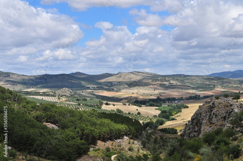 Moclín, one of the "Siete Villas", Ruta del Gollizno, Montes de Granada province, Andalusia