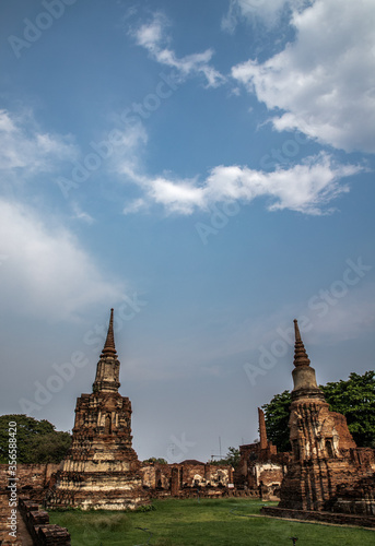 Wat Maha That  Ayutthaya historical park  Thailand