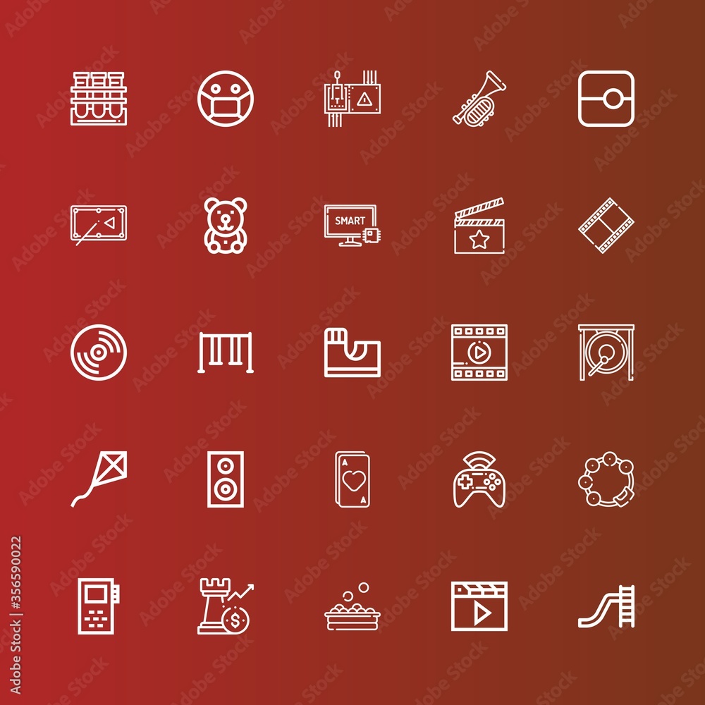 Editable 25 play icons for web and mobile Editable 25 play icons for web and mobile