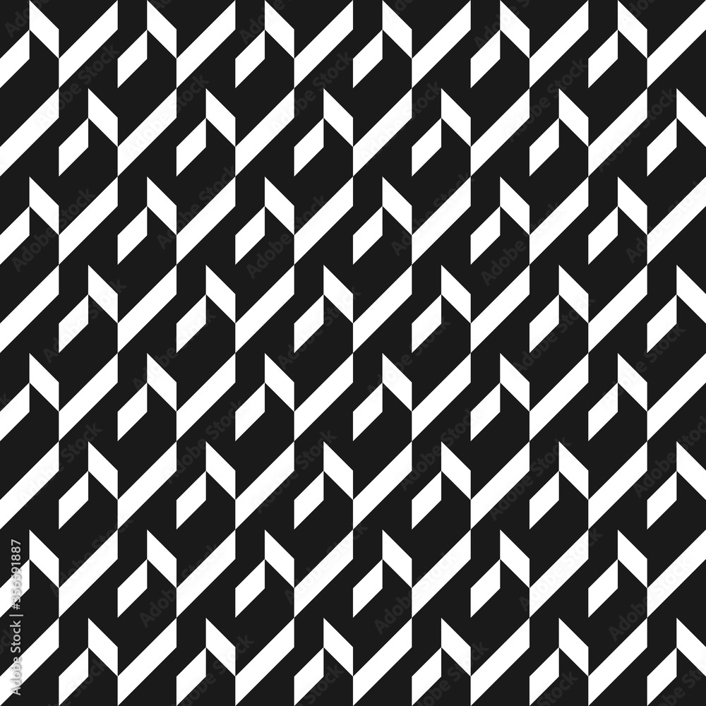 Seamless geometric abstract pattern with elements of stripes Seamless geometric abstract pattern with elements of stripes