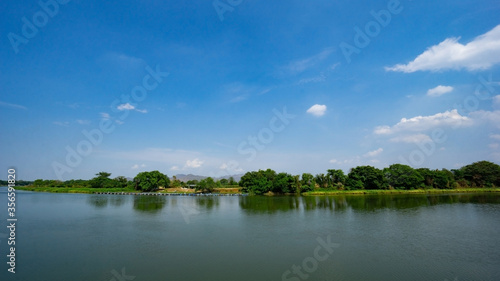 Beautiful landscape of river kwai in Kanchanaburi province, Thailand © Jphoto4956