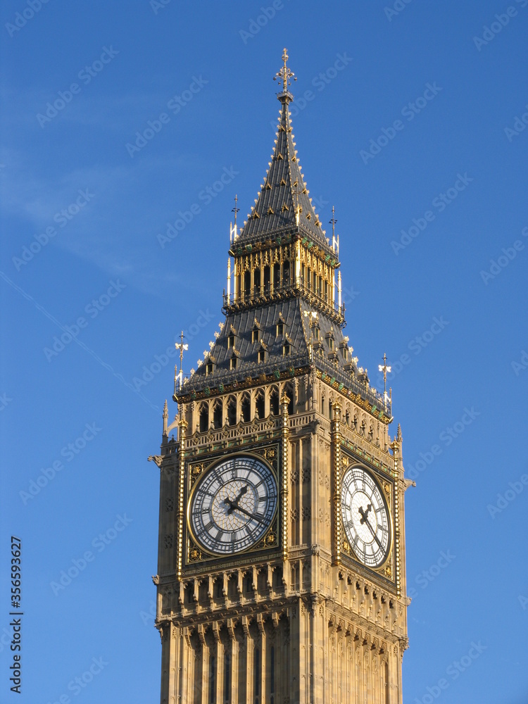 London,UK,Westminster palace and Big Ben, the clock tower