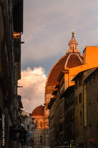 Obraz na plátně Florence cathedral, Cathedral of Saint Mary of the Flower