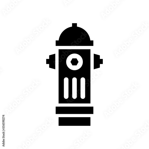 Fire hydrant pillar icon