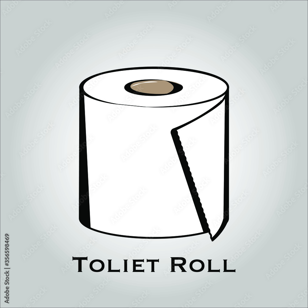 Toliet Paper (toliet paper roll) flat icon vector. Isolated objects. Vector illustration. Simple vector for Graphic design. Hygienic Concept. Toliet Paper (toliet paper roll) flat icon vector. Isolated objects. Vector illustration. Simple vector for Graphic design. Hygienic Concept.