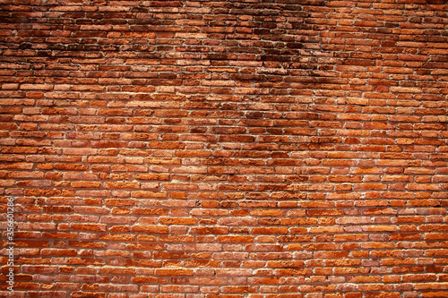 photo of Old grunge brick wall background