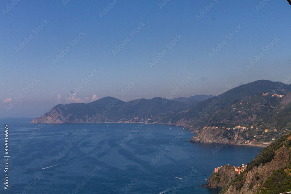 views, landscapes and cities around Liguria