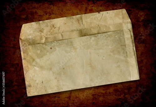 grungy old envelope