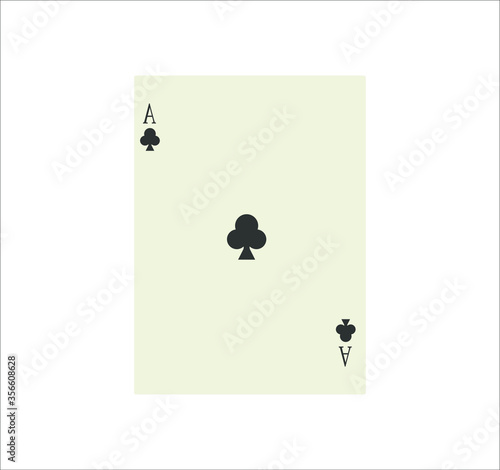 playing card. illustration for web and mobile design.