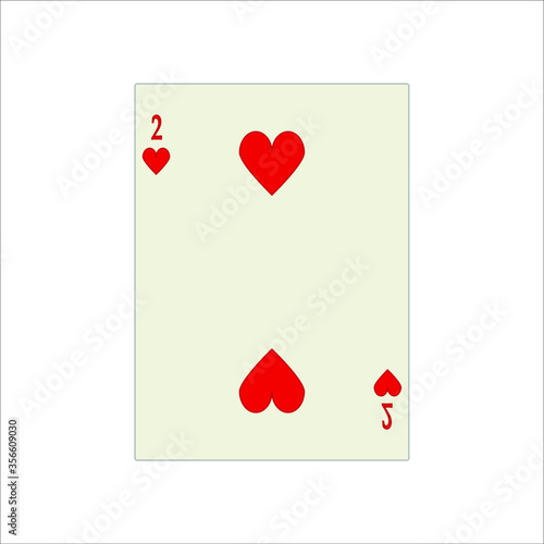 playing card. illustration for web and mobile design.