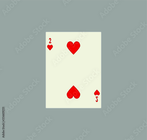 playing card. illustration for web and mobile design.