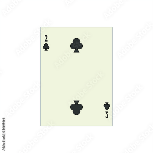 playing card. illustration for web and mobile design.