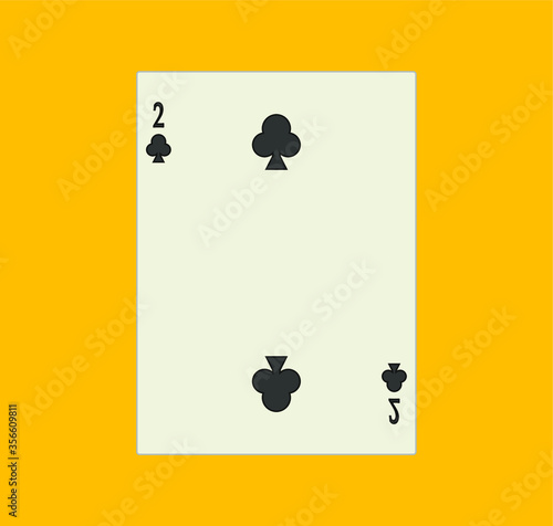playing card. illustration for web and mobile design.