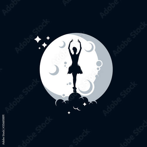 Kids dream vector design illustration template