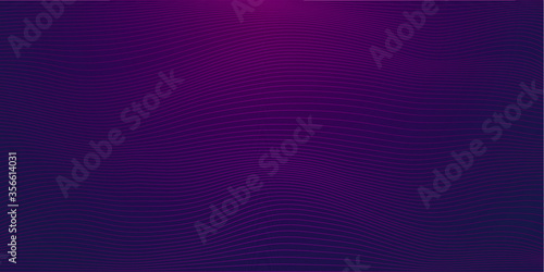 Purple digital waves background. Big data, technology, web banner.