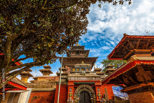 Tableau sur toile Dourbar square, Kathmandu, Nepal
