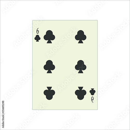 playing card. illustration for web and mobile design.