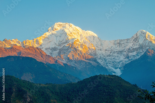 Ghandruk mountain view, Annapurna, Nepal