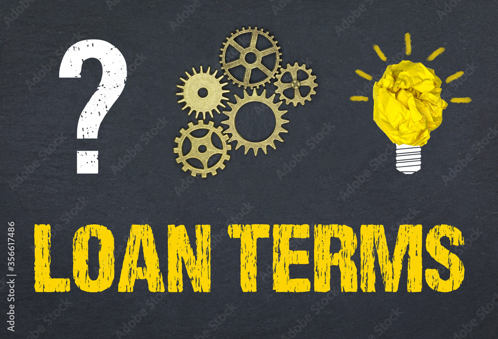Obraz premium Loan Terms