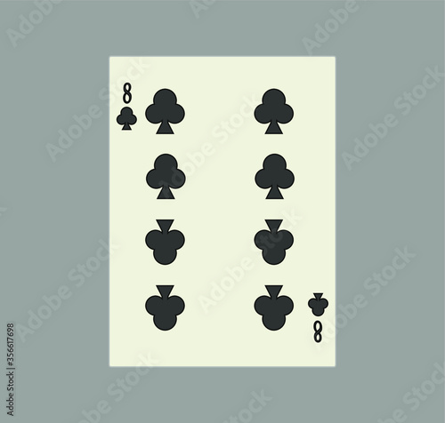 playing card. illustration for web and mobile design.