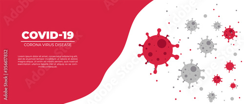 Landing page design part 2 template with covid-19 theme. Easy to edit and customize.