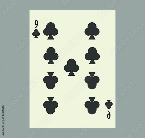 playing card. illustration for web and mobile design.