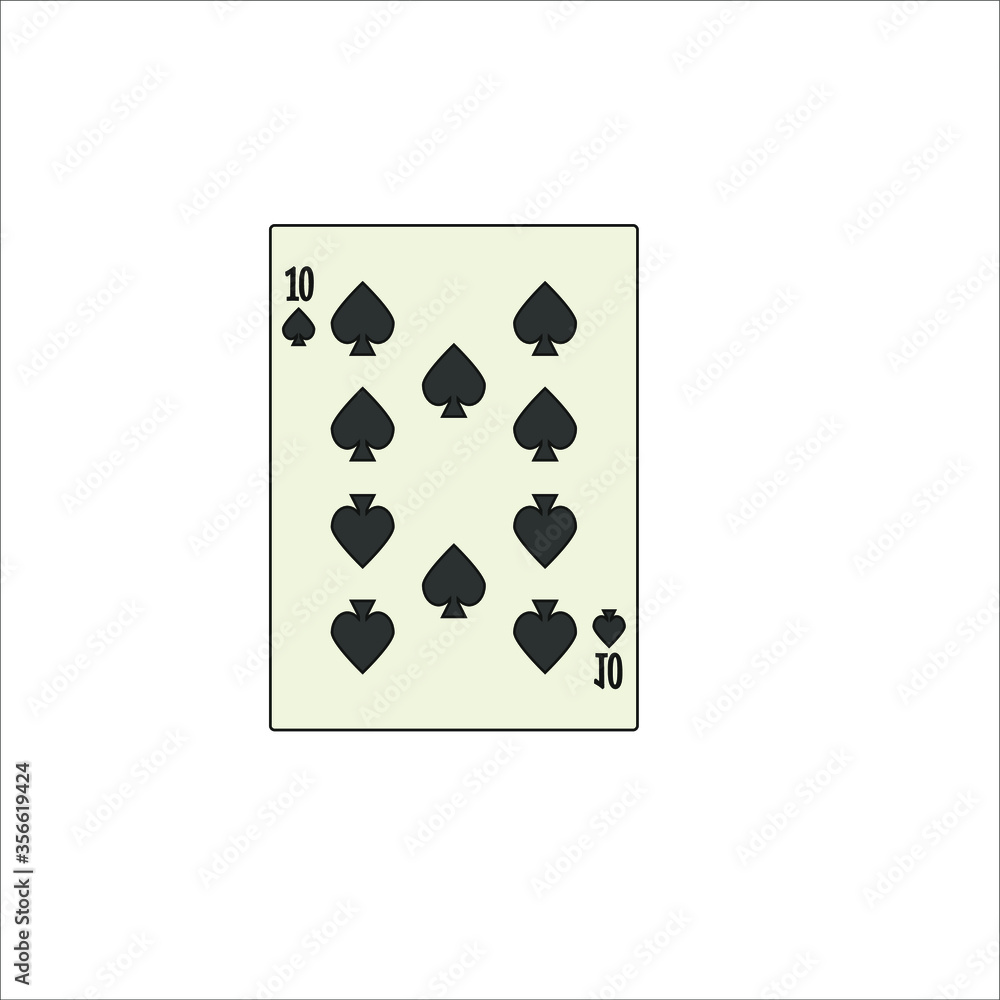 playing card. illustration for web and mobile design. playing card. illustration for web and mobile design.
