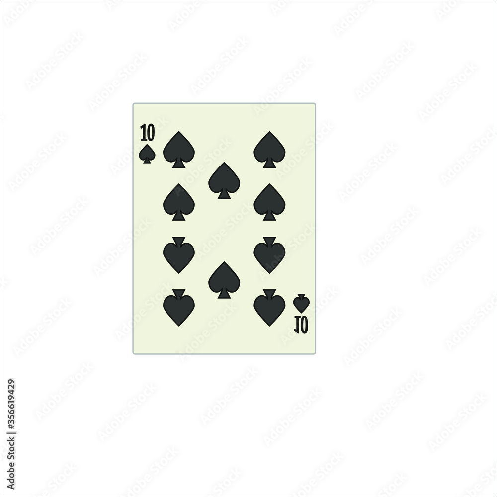 playing card. illustration for web and mobile design. playing card. illustration for web and mobile design.