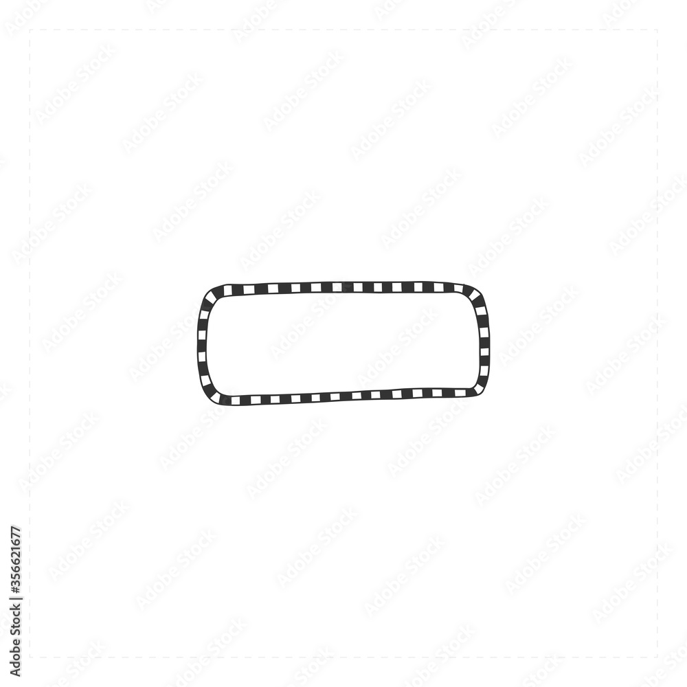 Vector hand drawn icon. Cinema isolated object, cinematography illustration. Vector hand drawn icon. Cinema isolated object, cinematography illustration.