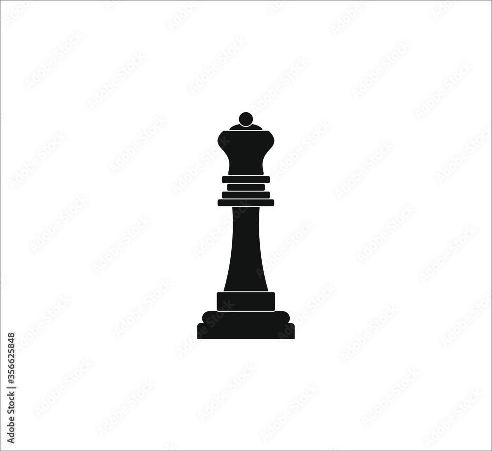 chess king figure. illustration for web and mobile design. chess king figure. illustration for web and mobile design.