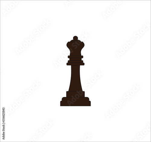 chess king figure. illustration for web and mobile design.