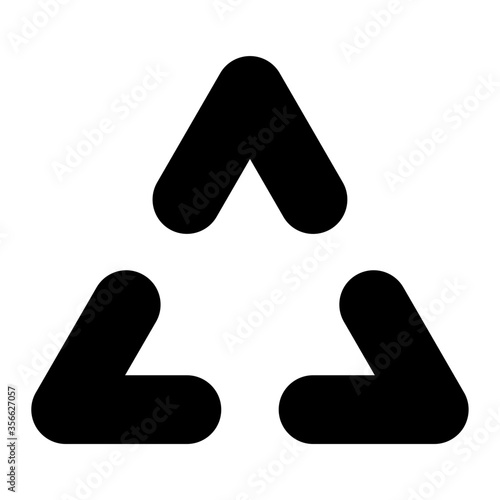 Abstract triangle icon