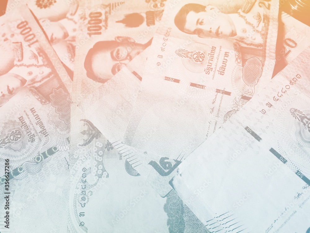 Thai baht notes Thai baht notes