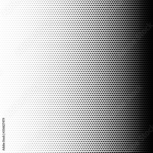 Abstract halftone background. Vector illustration. Retro effect. Texture monochrome dots.