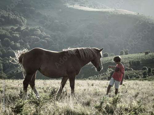 L'enfant et son cheval