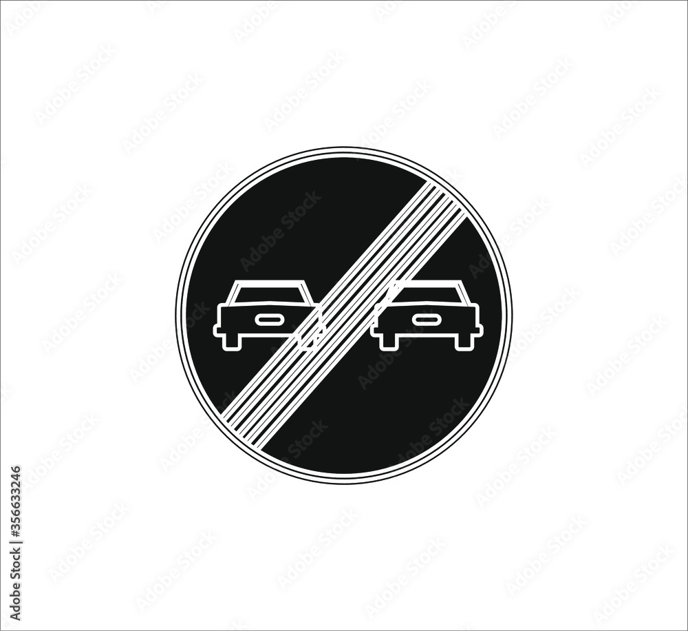 Prohibition end signs icons. illustration for web and mobile design. Prohibition end signs icons. illustration for web and mobile design.