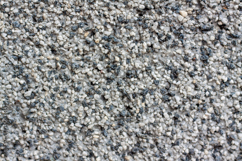 Texture of stone chips for graphic use. Stone chips are light.