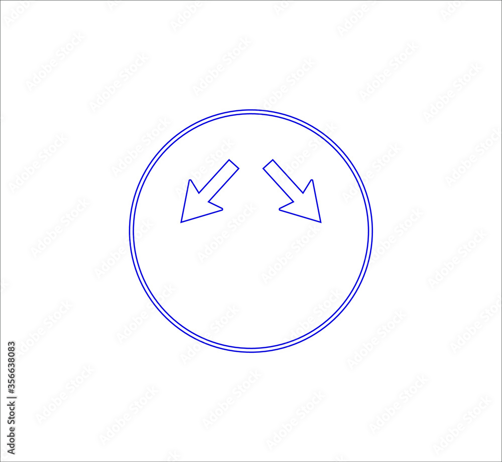 mandatory traffic signs icons. illustration for web and mobile design. mandatory traffic signs icons. illustration for web and mobile design.