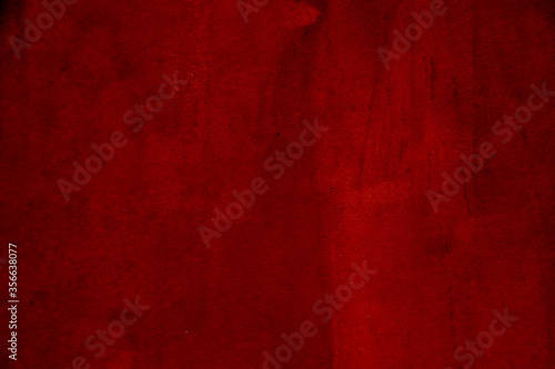 Dark red background. Watercolor dark red background painting texture.