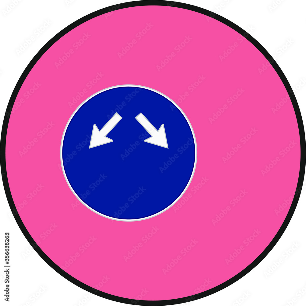 mandatory traffic signs icons. illustration for web and mobile design. mandatory traffic signs icons. illustration for web and mobile design.