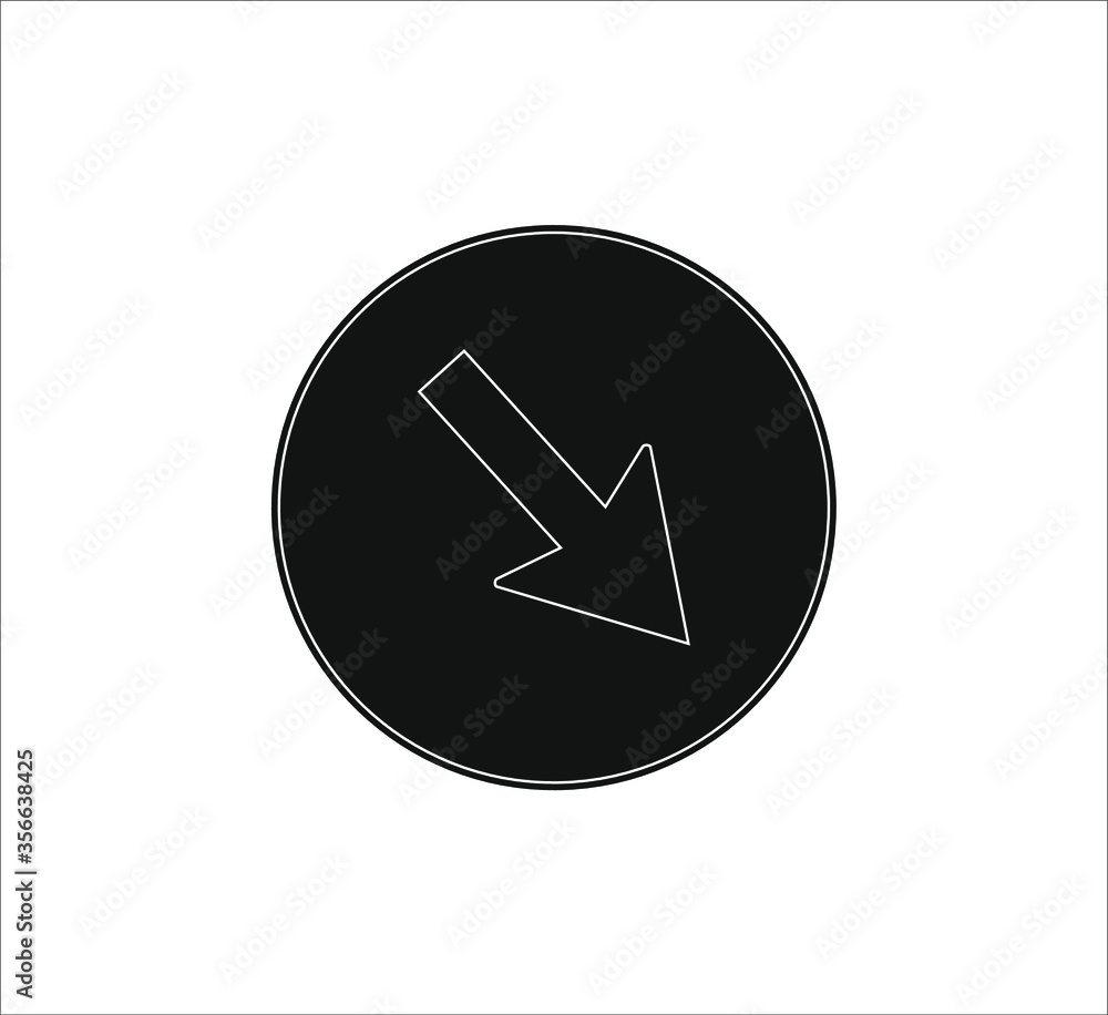 mandatory traffic signs icons. illustration for web and mobile design. mandatory traffic signs icons. illustration for web and mobile design.