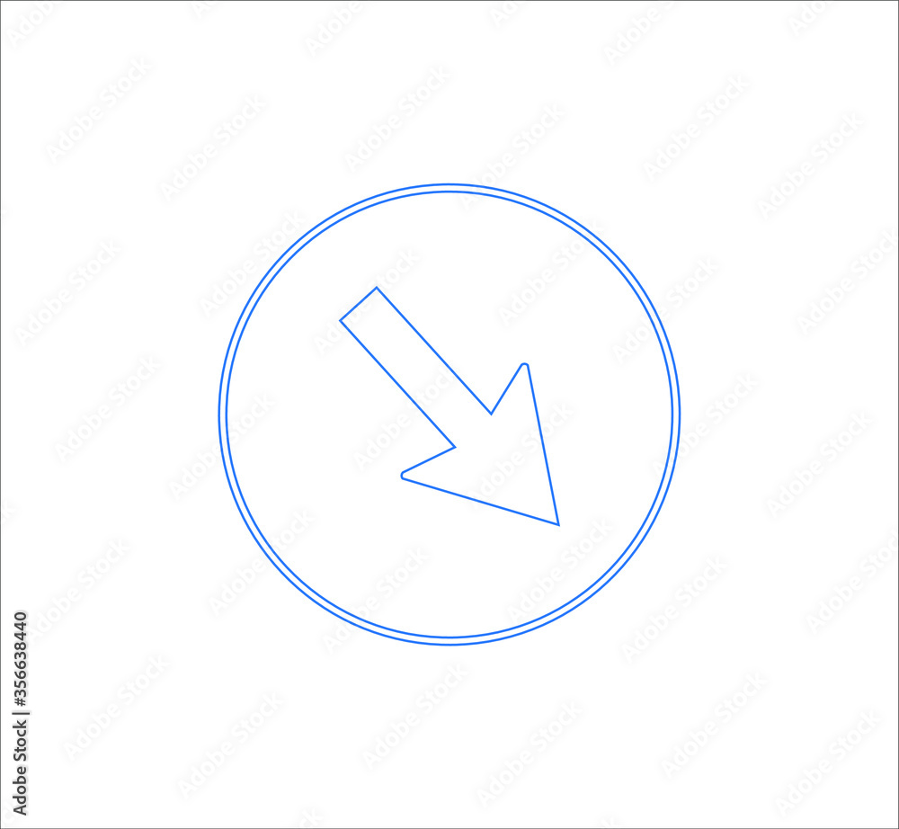 mandatory traffic signs icons. illustration for web and mobile design. mandatory traffic signs icons. illustration for web and mobile design.