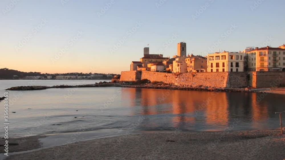 View of Antibes, French Riviera