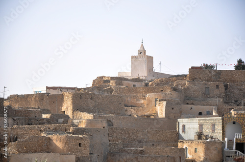 MATMATA, TUNISIA - February 03, 2009: Matmata is a small Berber town in southern Tunisia.