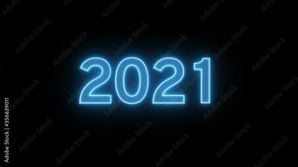 2021 neon light 2021 neon light
