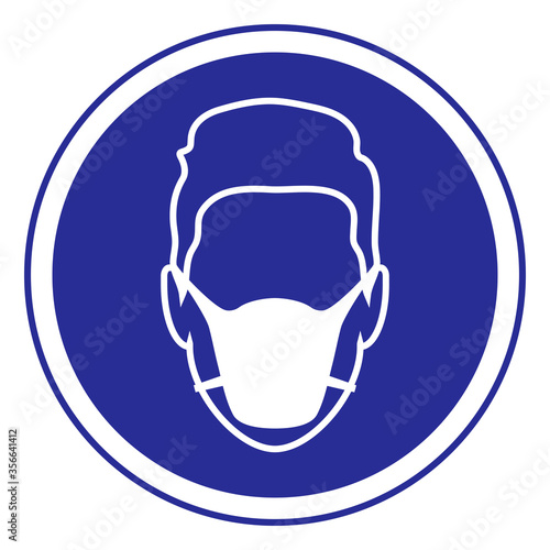 Sign Mandatory Use of Mask