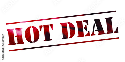 hot deal Vector stamp. White isolated