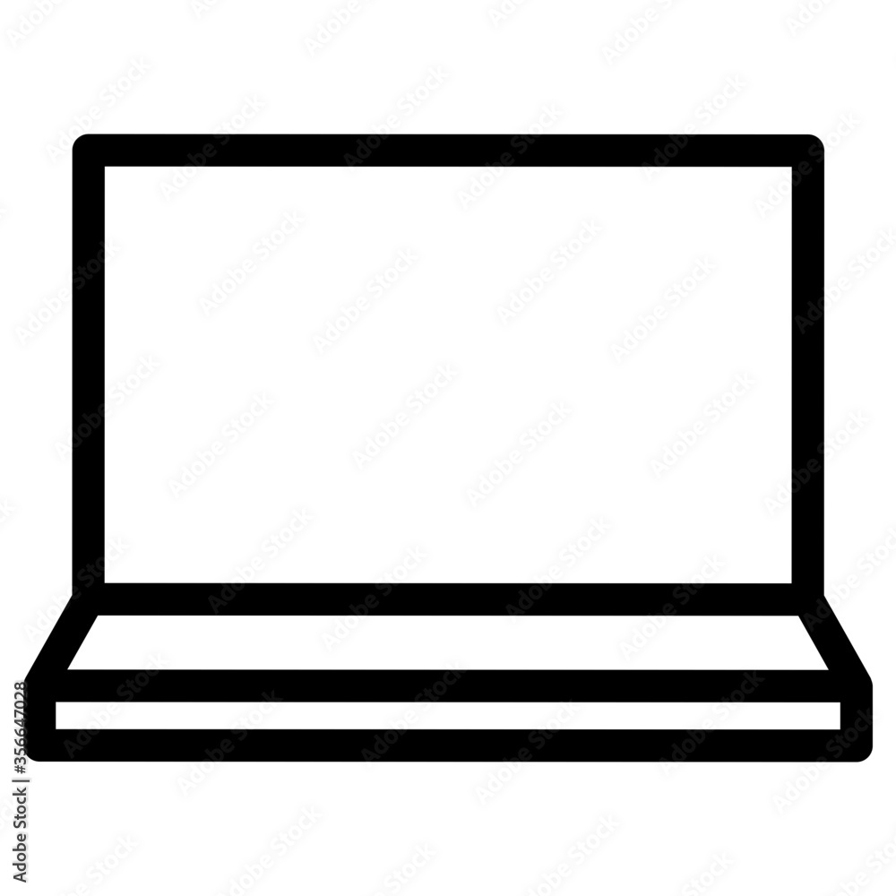 Computer laptop icon Computer laptop icon
