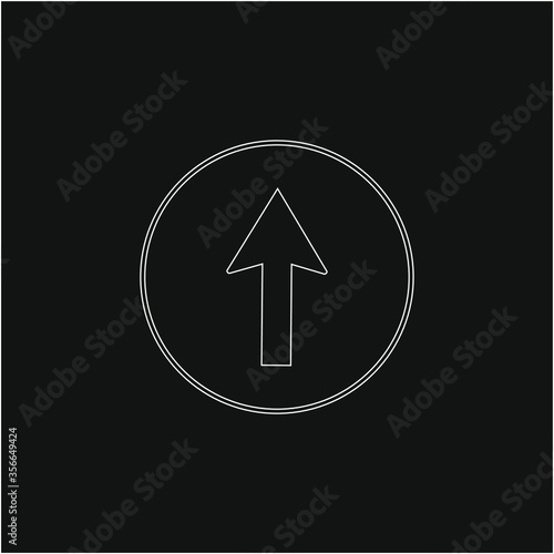mandatory traffic signs icons. illustration for web and mobile design.